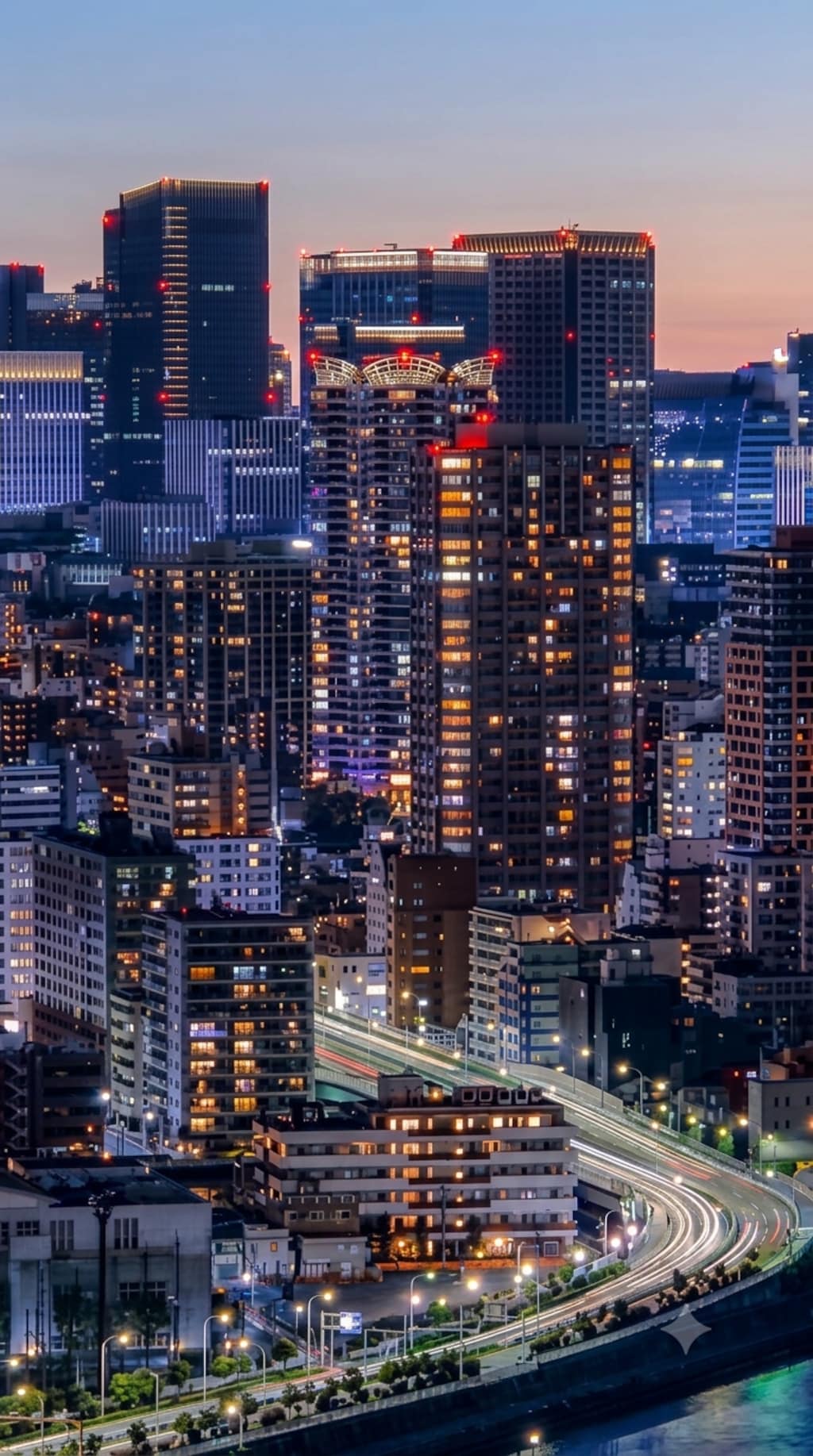 タワーマンションの町