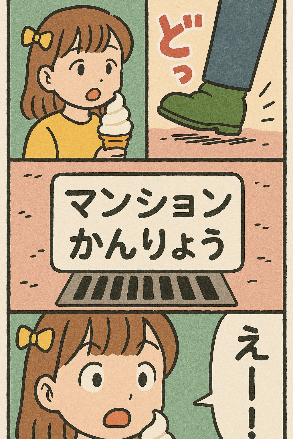 ソフトクリームでくにへかえるんだな