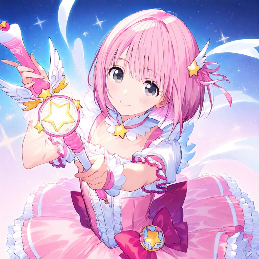 てっちゃん　魔法少女コスプレ