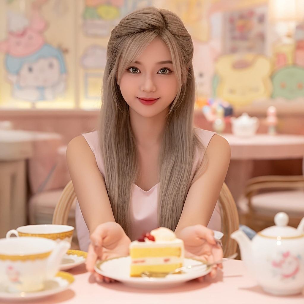 彼女おすすめのケーキ