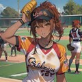 ソフトボール女子 2枚目