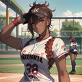 ソフトボール女子 9枚目