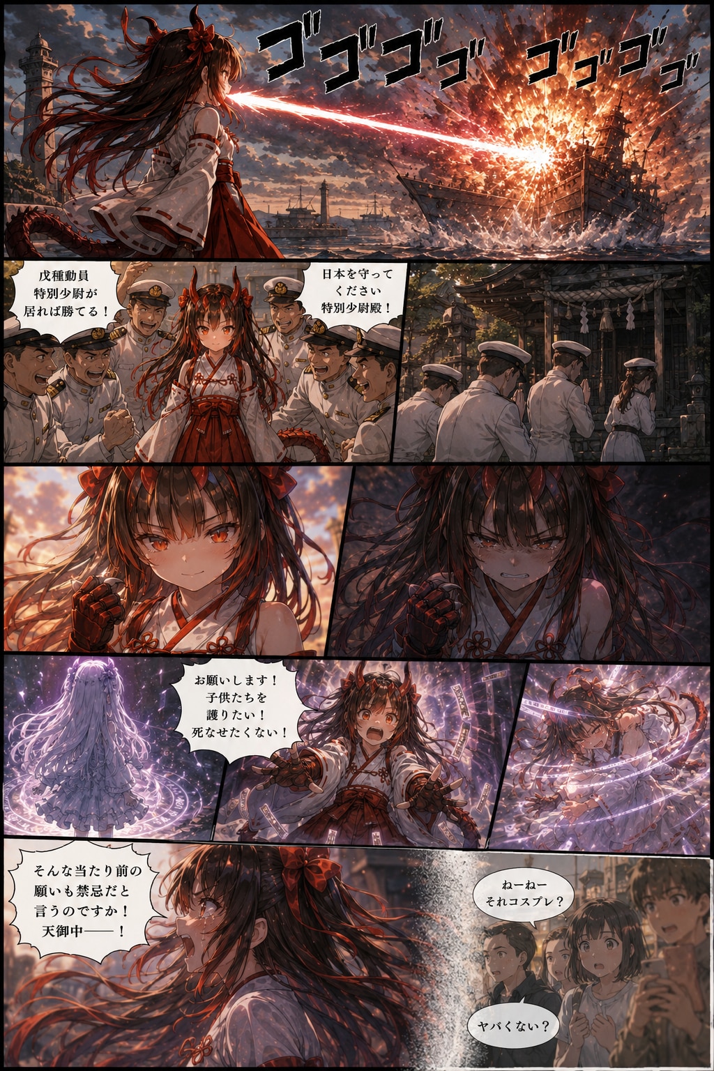 魔法少女歹殲・過去からの伝言編１