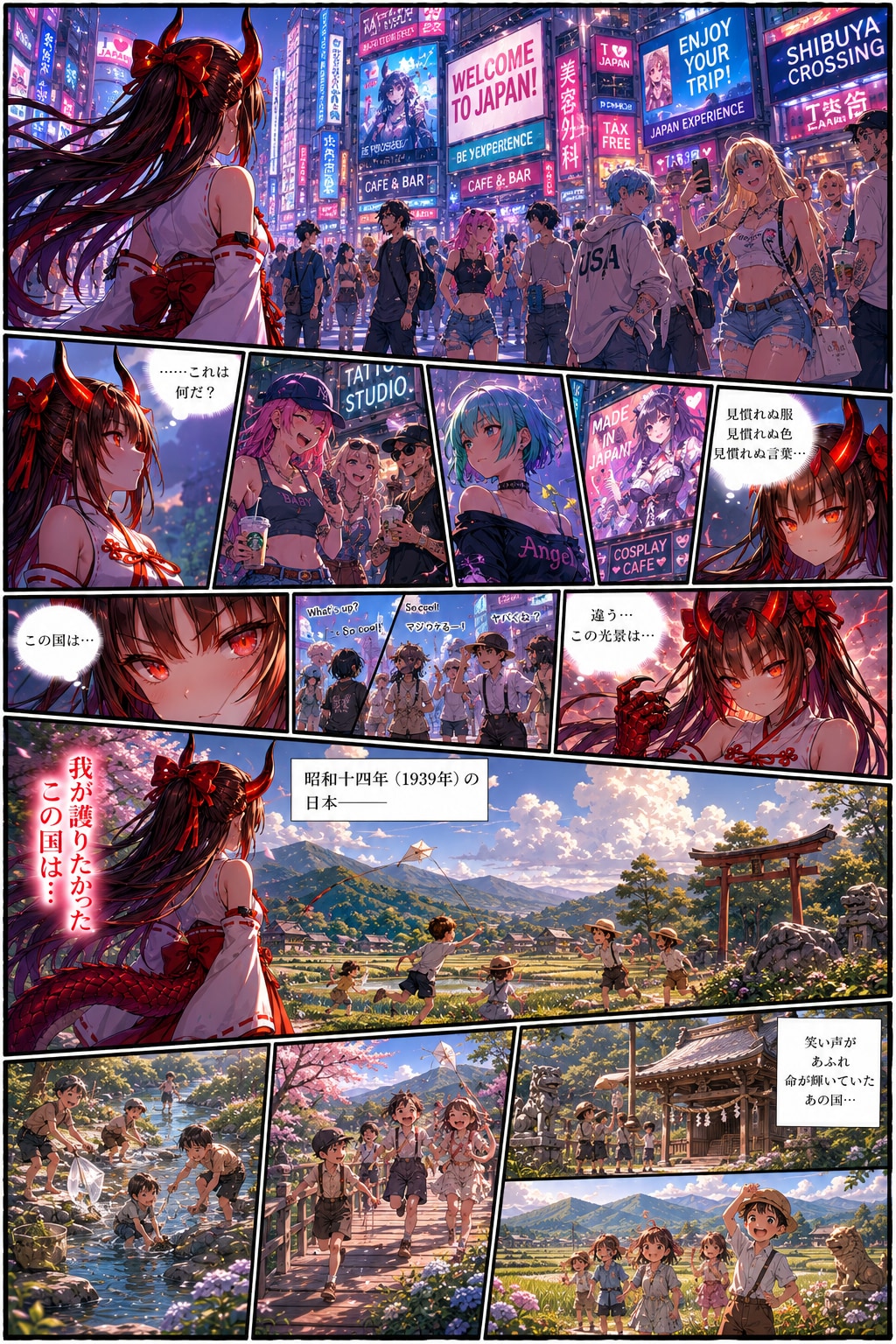 魔法少女歹殲・過去からの伝言編１