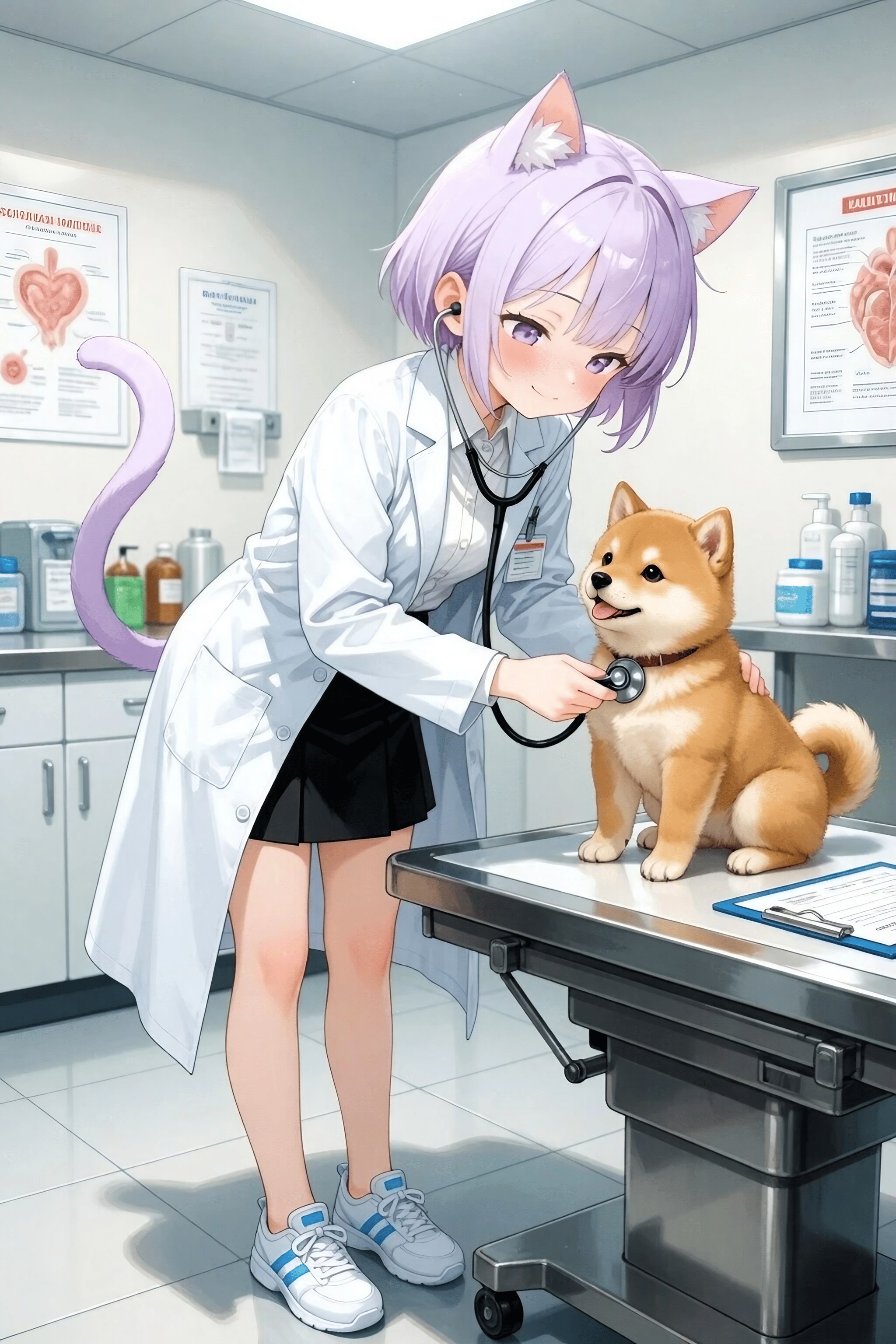 ねこみみ 049 診察