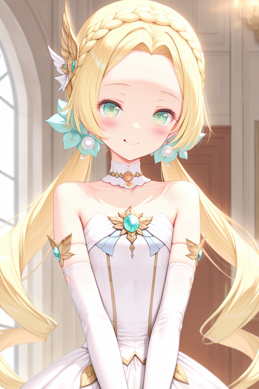 クラウンブレイドインテークゆるふわ縦ロールツインテール | の人気AIイラスト・グラビア