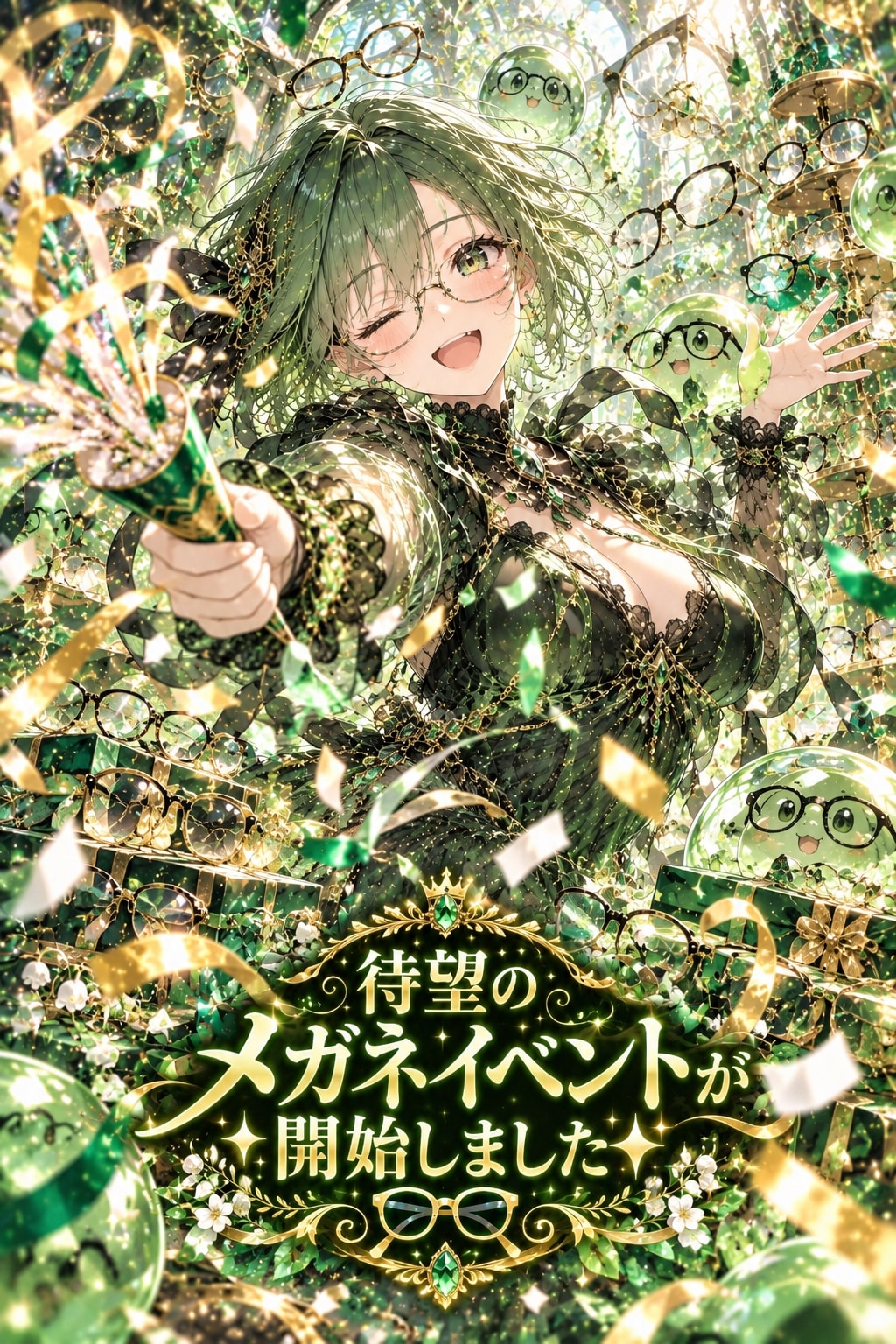 *ﾟﾛﾟ)*ﾟﾛﾟ)*ﾟﾛﾟ)ﾉ👓~★祝★~👓ヽ(ﾟﾛﾟ*(ﾟﾛﾟ*(ﾟﾛﾟ*