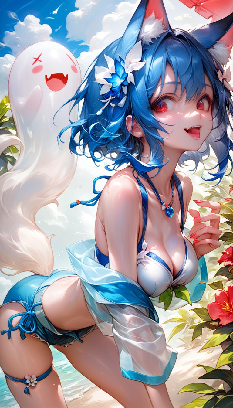 狐レイちゃんの夏休み