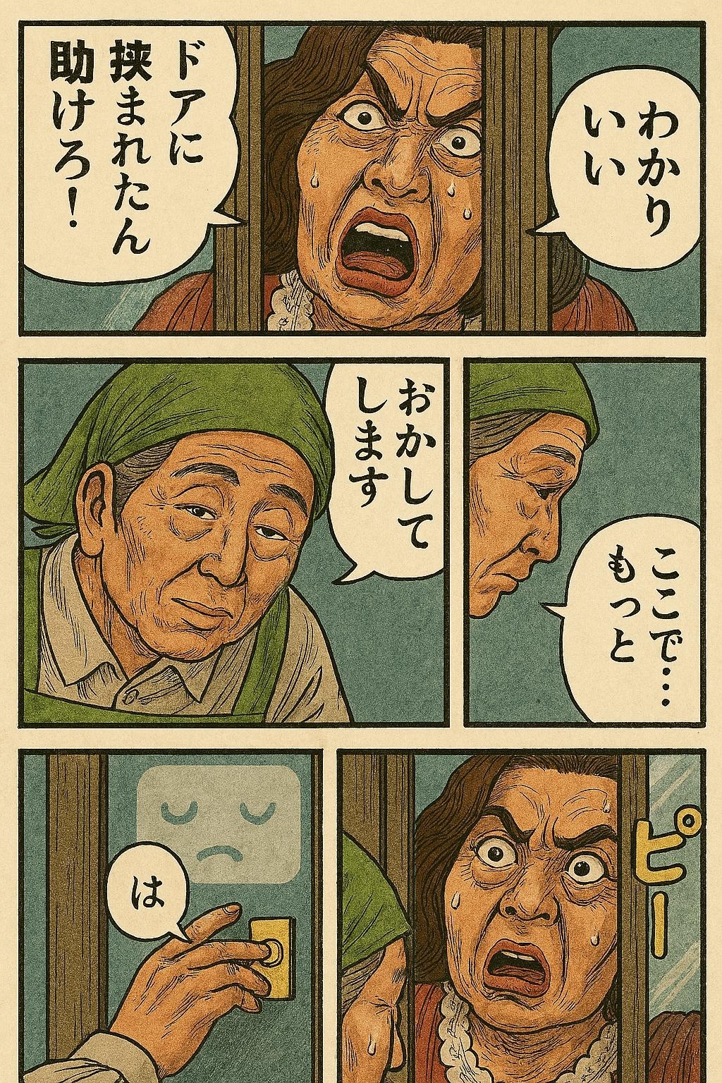 自動ドアの対処法