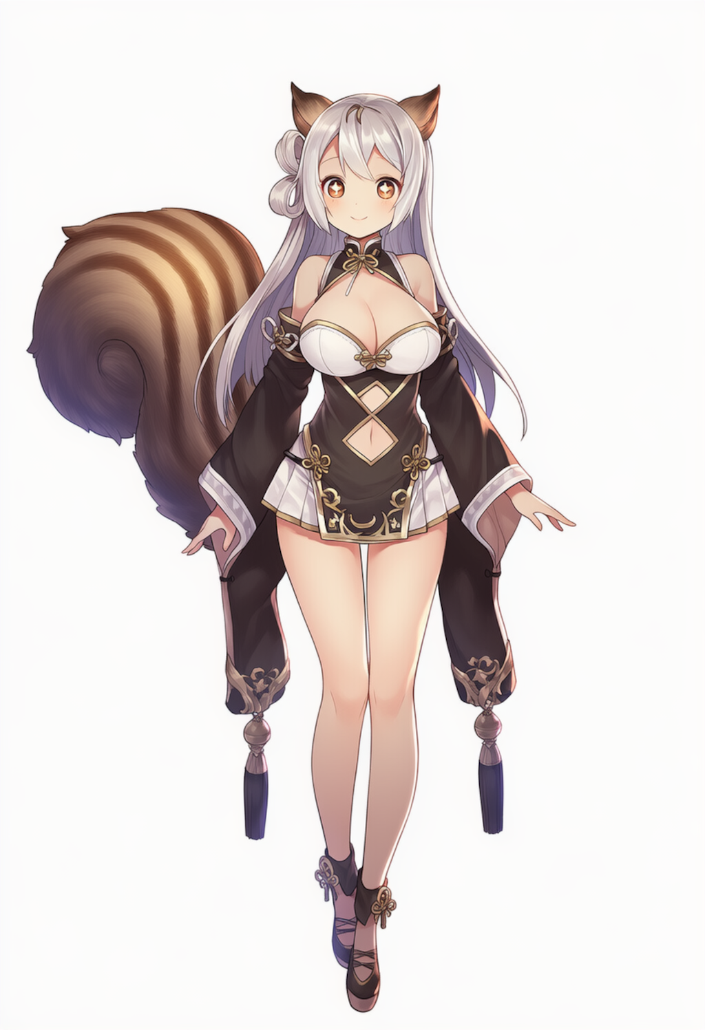 リス耳の女の子