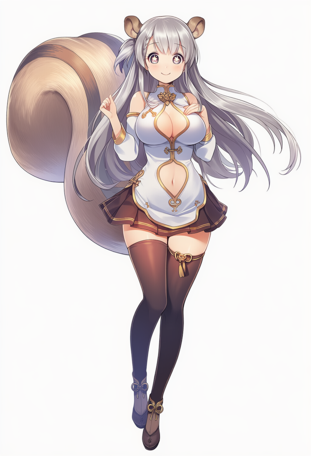 リス耳の女の子