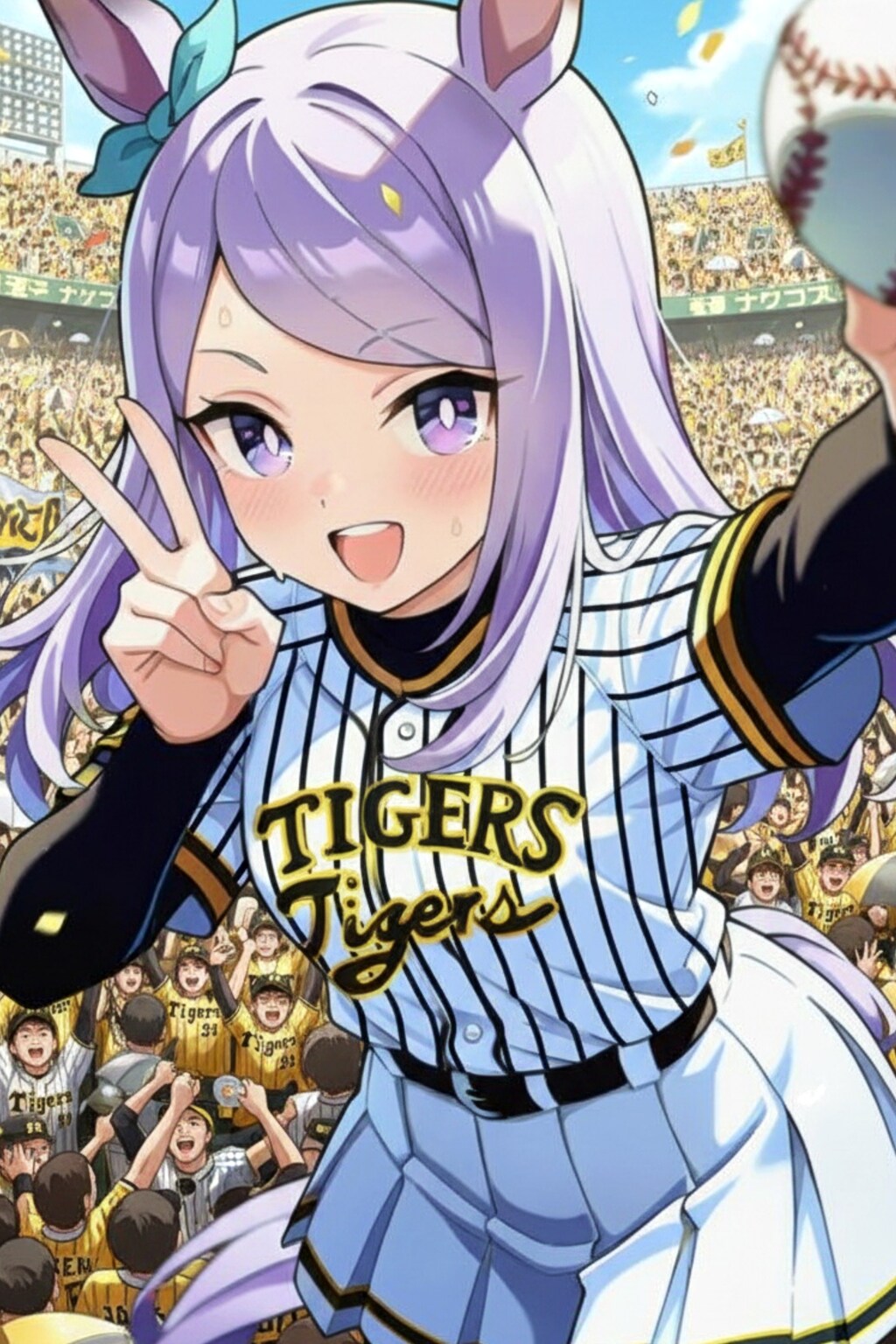 阪神優勝を喜ぶマックちゃん