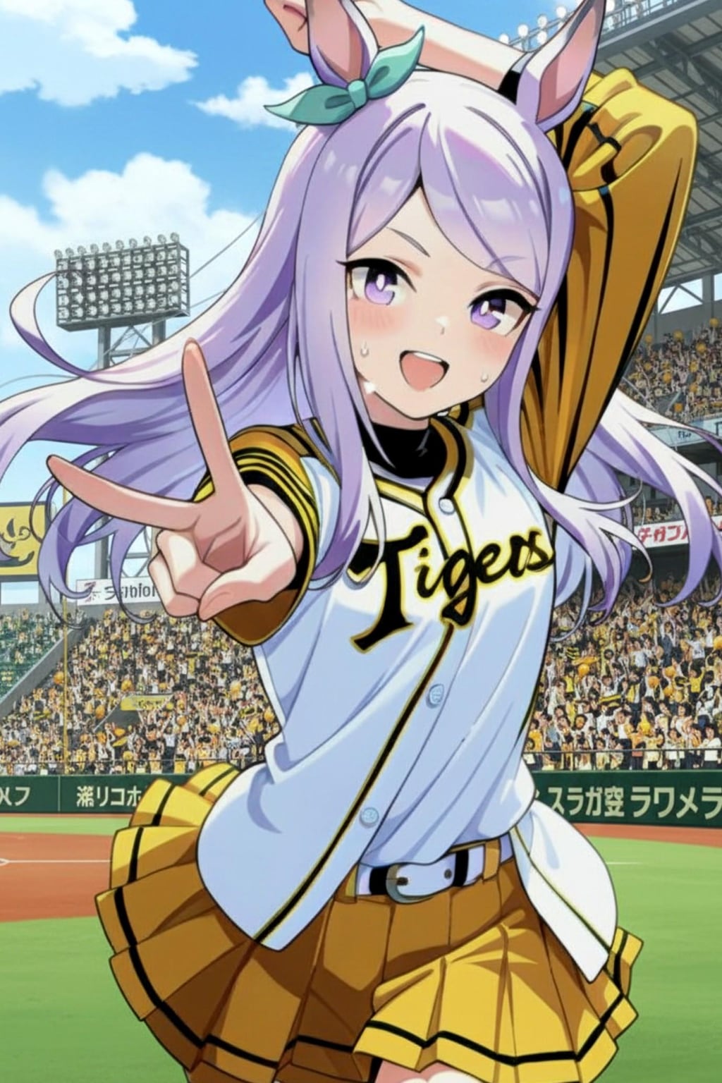 阪神優勝を喜ぶマックちゃん