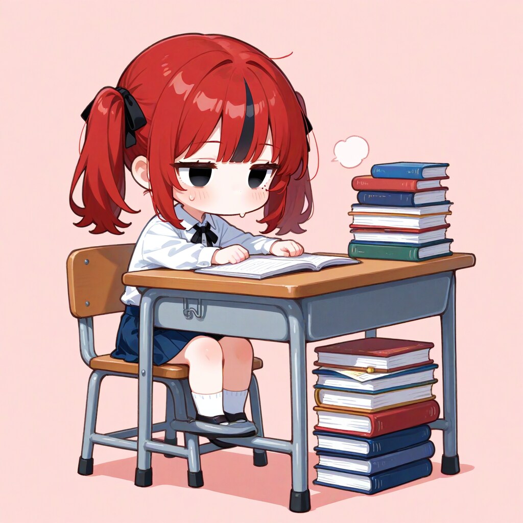 期末考査のテスト期間