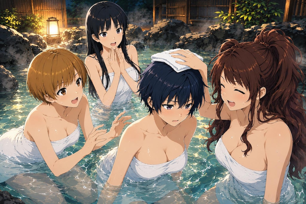 露天風呂の日＆P4