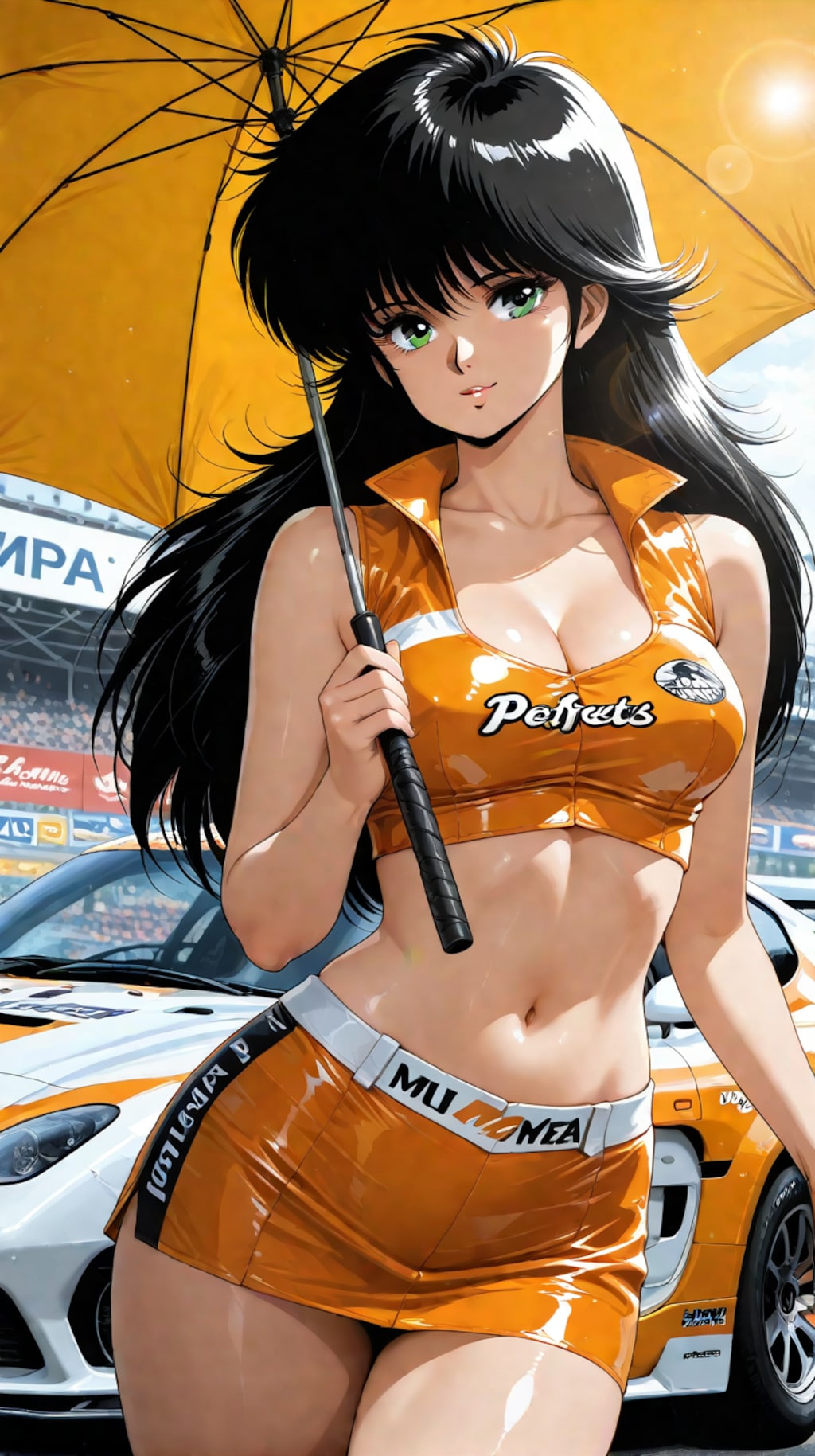 【鮎川まどか】レースクィーンの誘惑