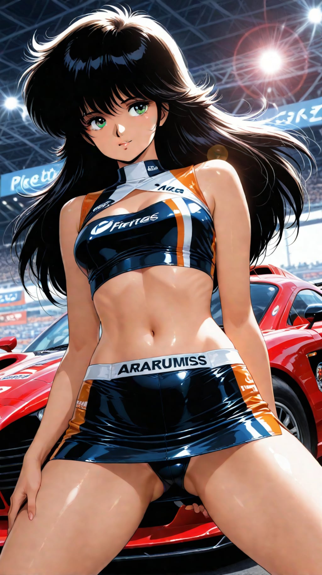 【鮎川まどか】レースクィーンの誘惑