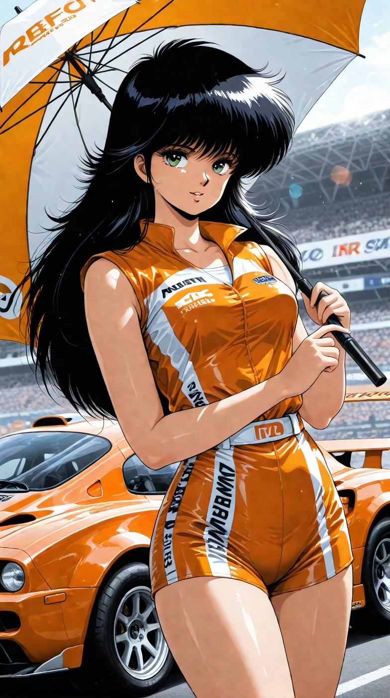 【鮎川まどか】レースクィーンの誘惑
