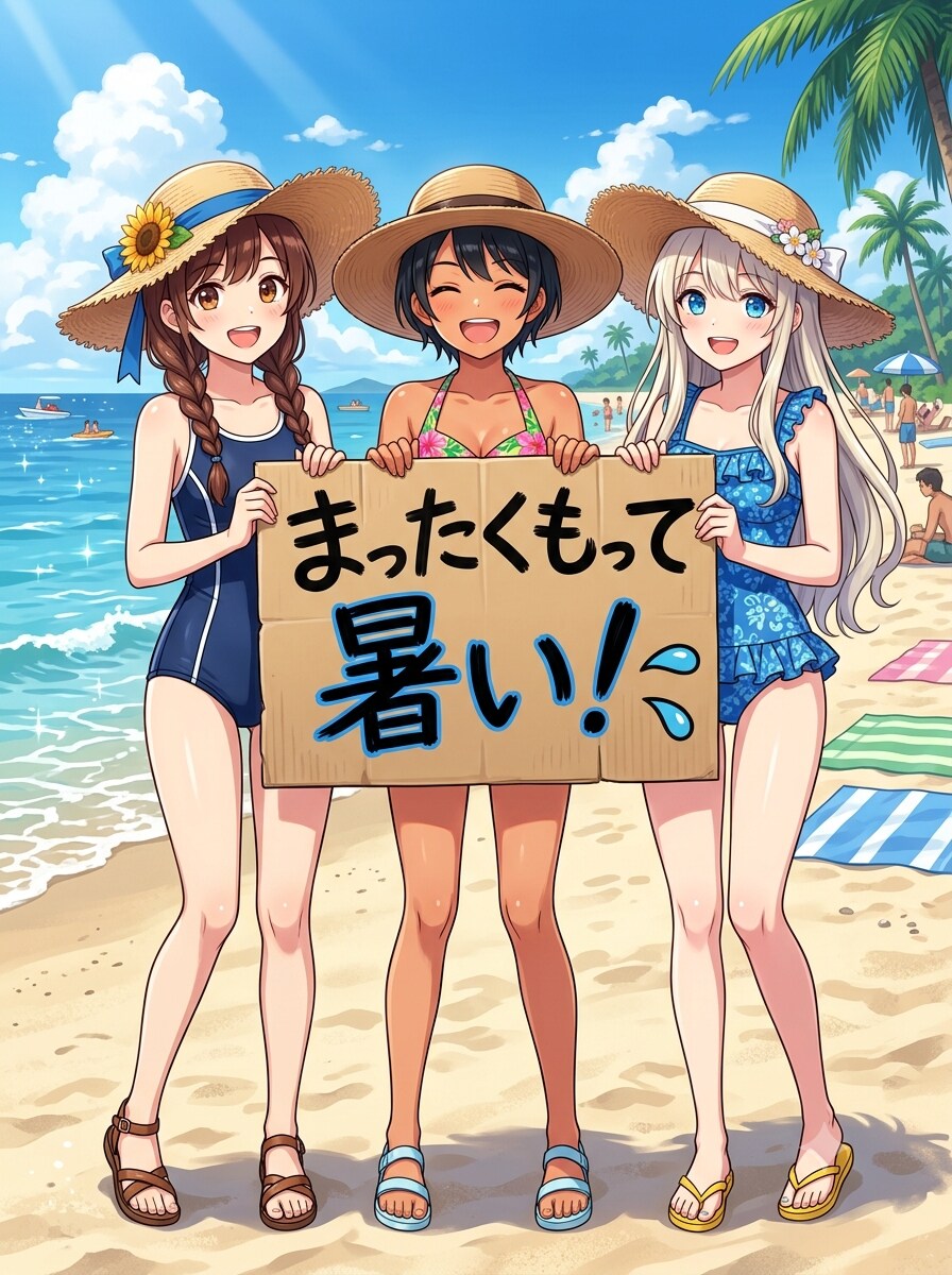 まったくもって……暑い！ | の人気AIイラスト・グラビア