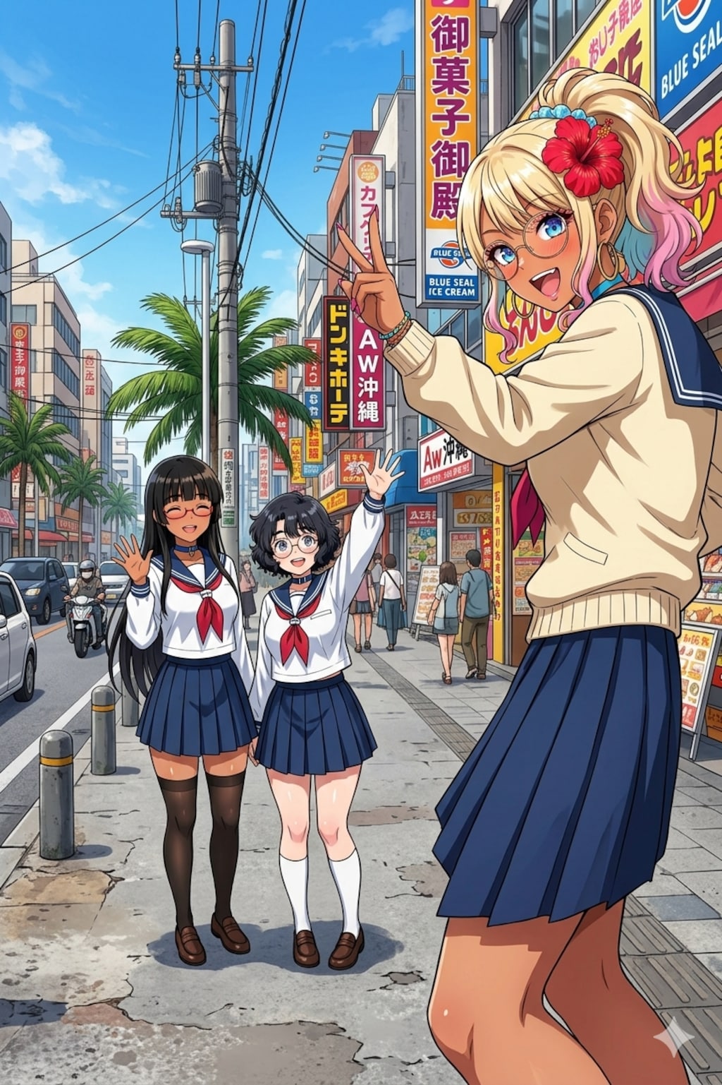 地元ギャルとの出会い
