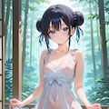【企画：服がびしょ濡れ】びしょ濡れ女の子③ 2枚目
