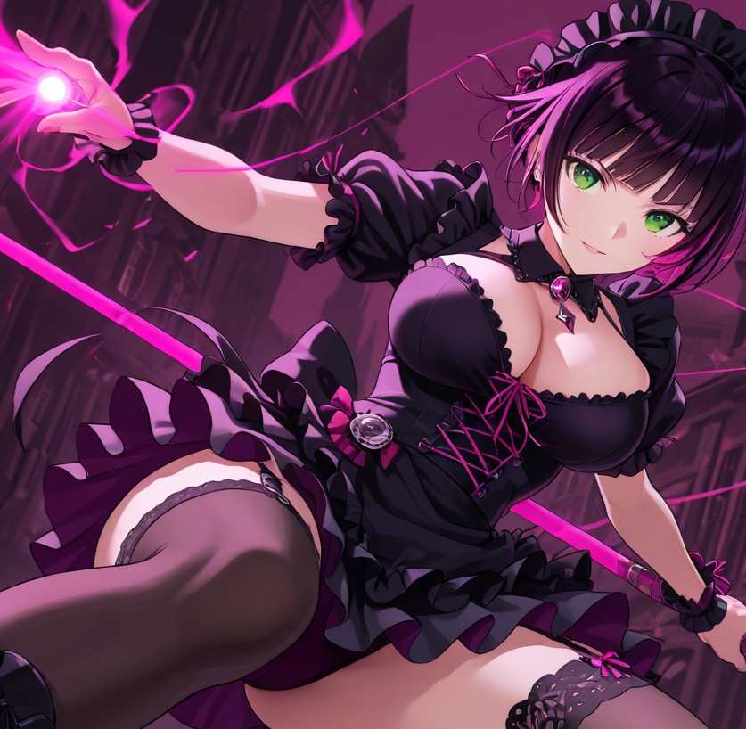 魔法少女…？