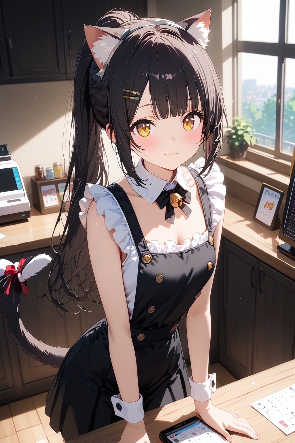 猫耳ちゃんのお手伝い