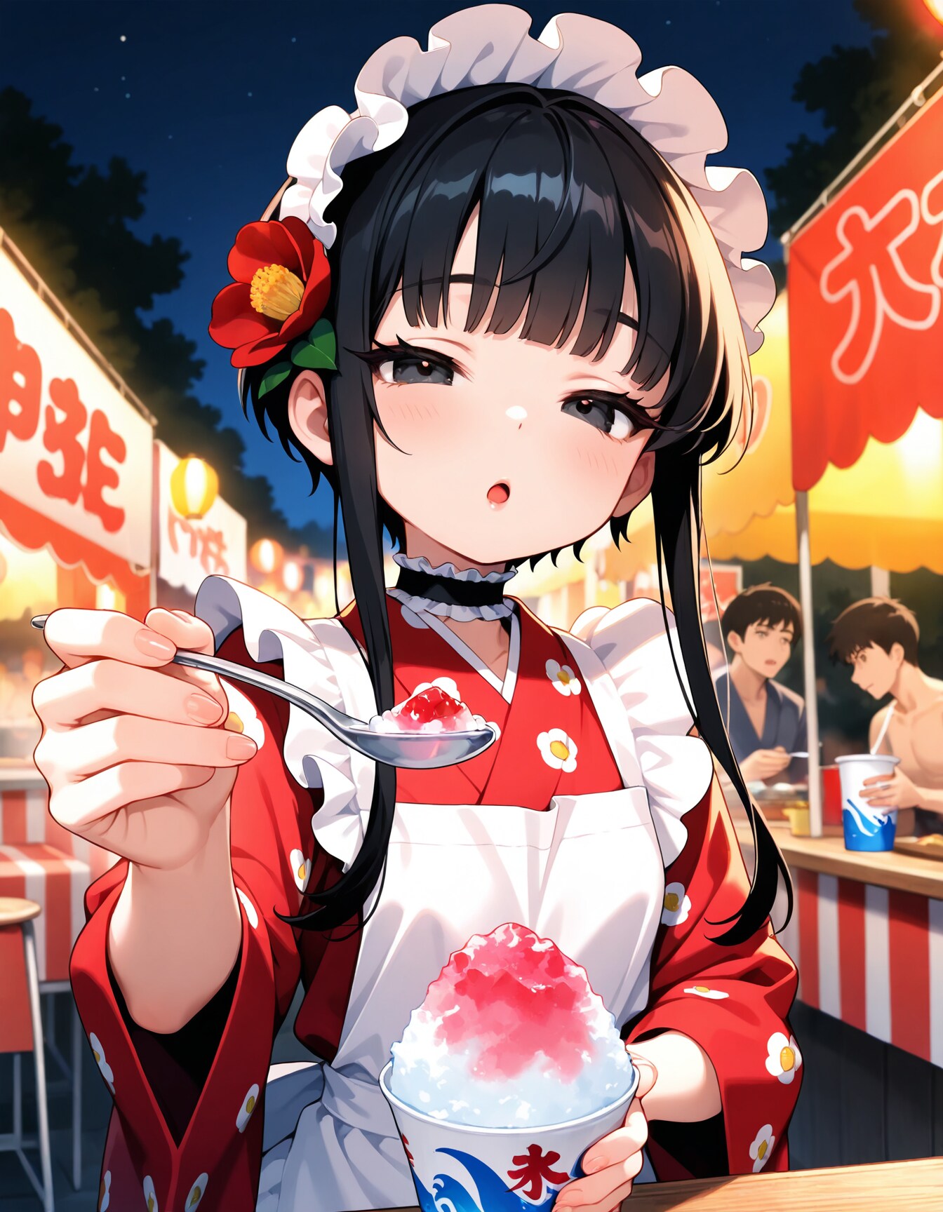 ほれ、あーん🍧