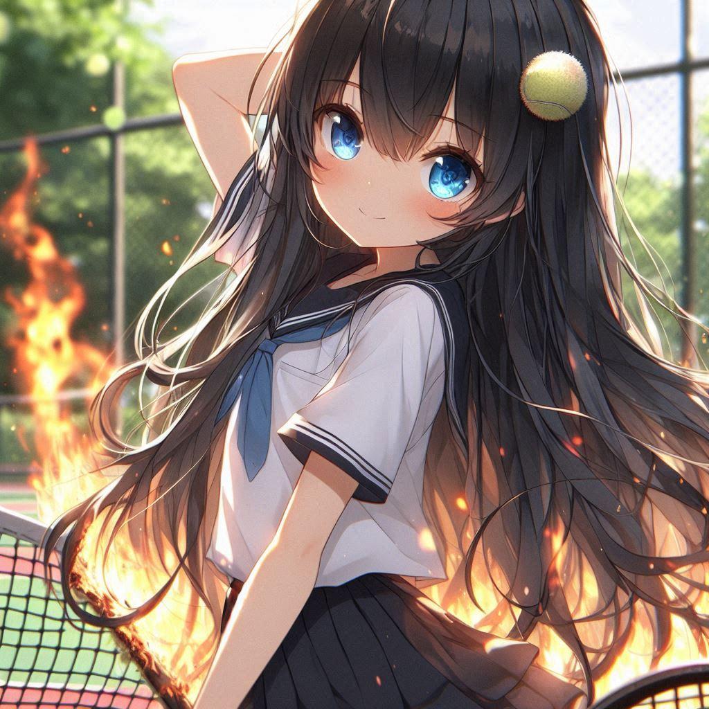 ネットが炎上中の小さな女の子
