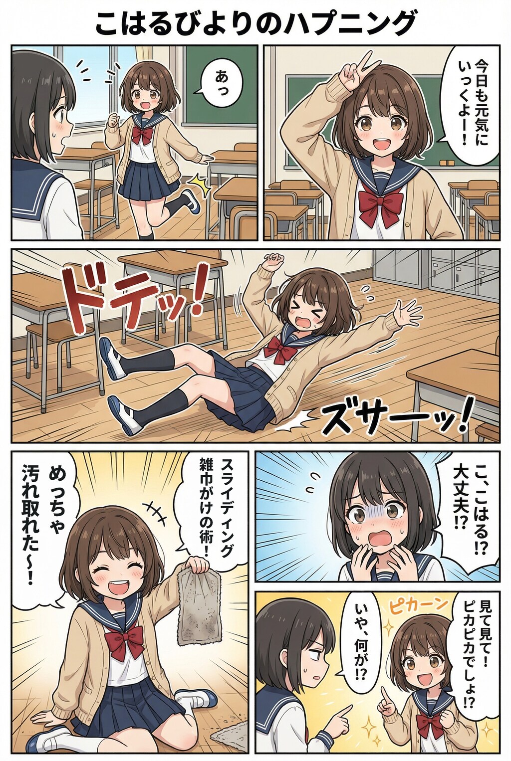 こはるびよりのハプニング④