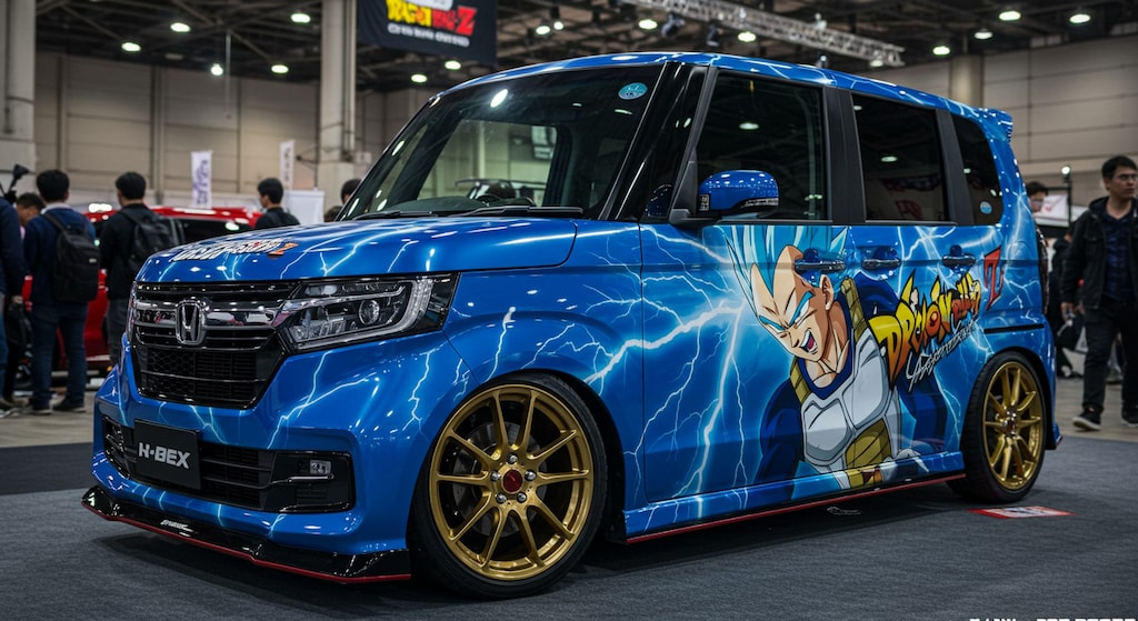 N-BOXドラゴンボール痛車