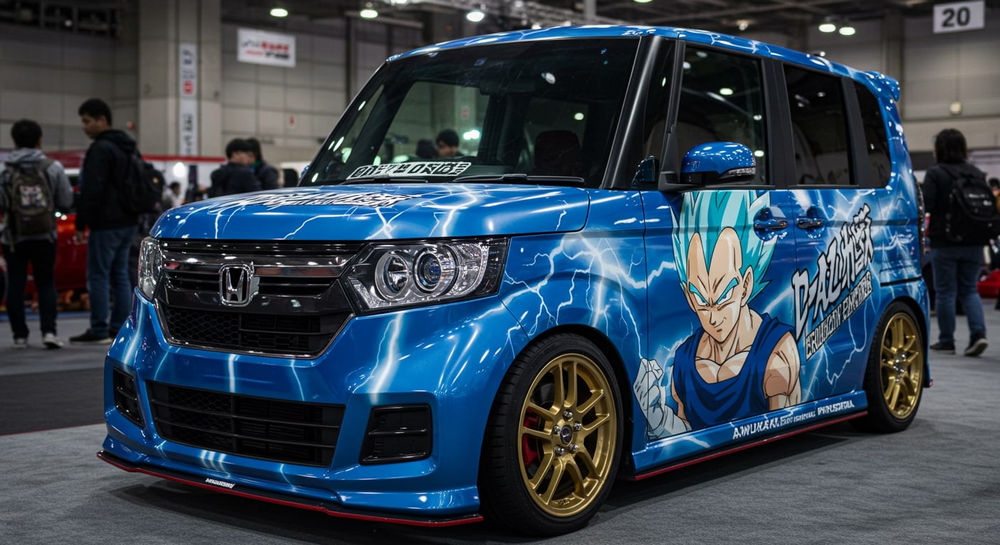 N-BOXドラゴンボール痛車 | の人気AIイラスト・グラビア