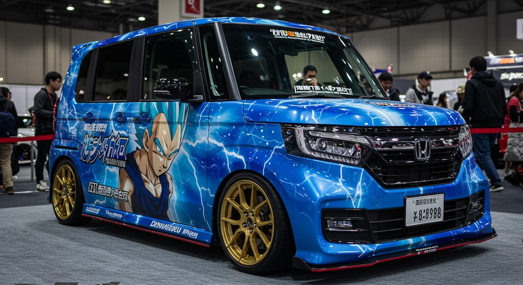 N-BOXドラゴンボール痛車