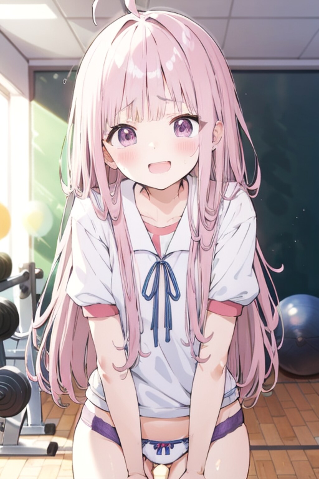 今からトレーニングです