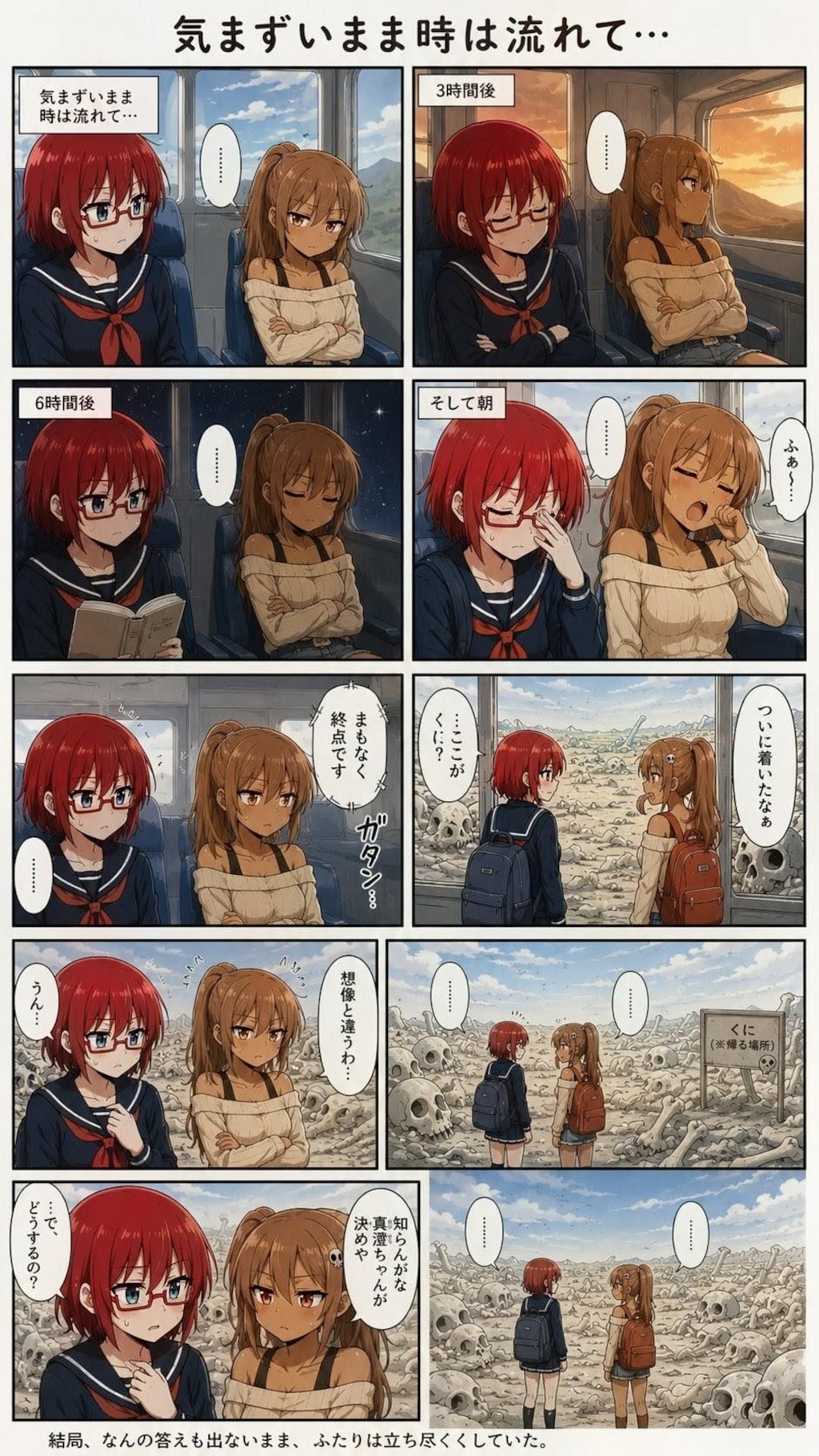 おにく🍖＆真澄👓️で、くにへかえるんだな