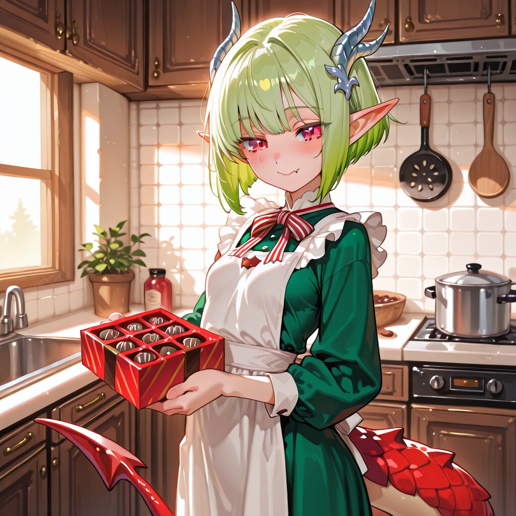 龍族秘伝　ふつうのチョコ | の人気AIイラスト・グラビア