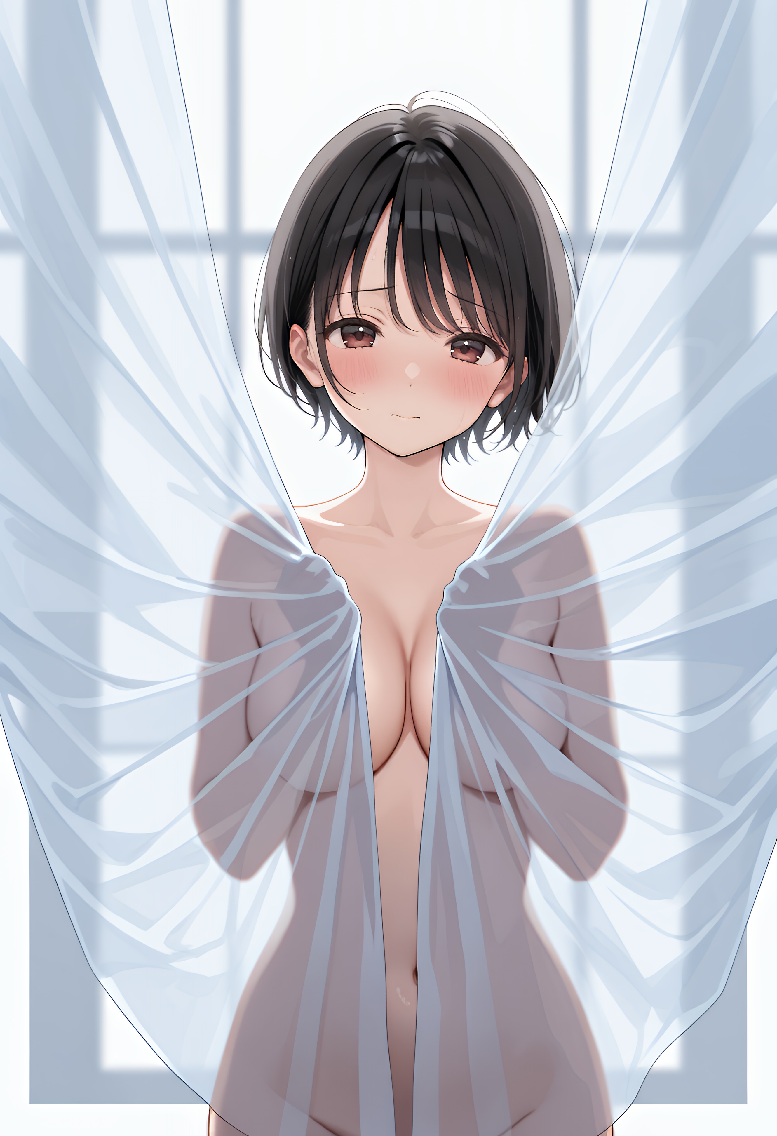 透明なカーテン