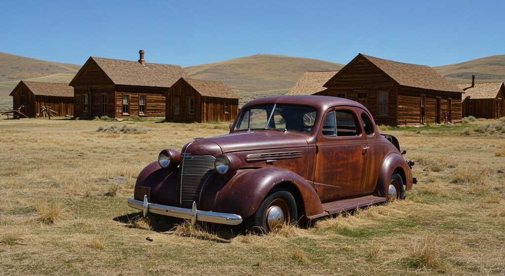 クラシックカーの廃車