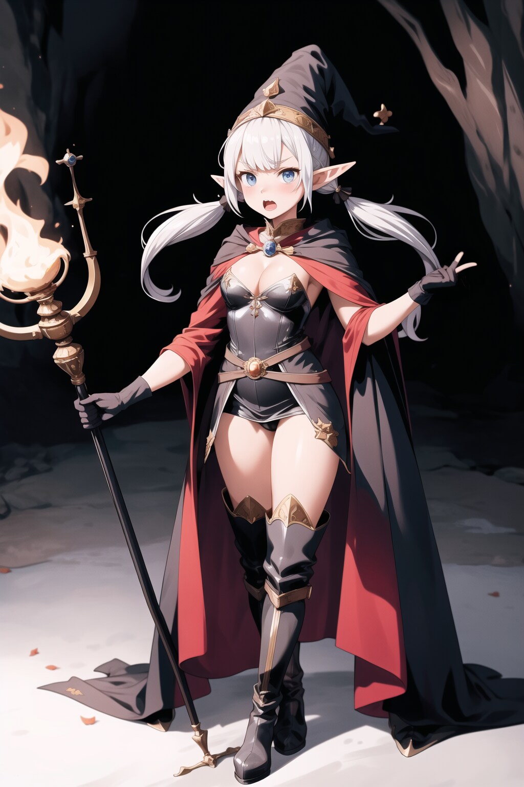 エルフの魔法使い