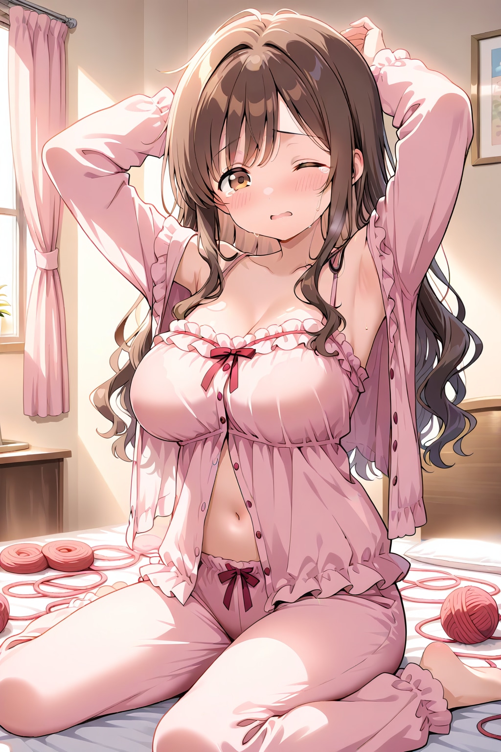 茶髪のお姉さん