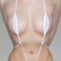 水着女装自撮りのAI女体化加工2 7枚目