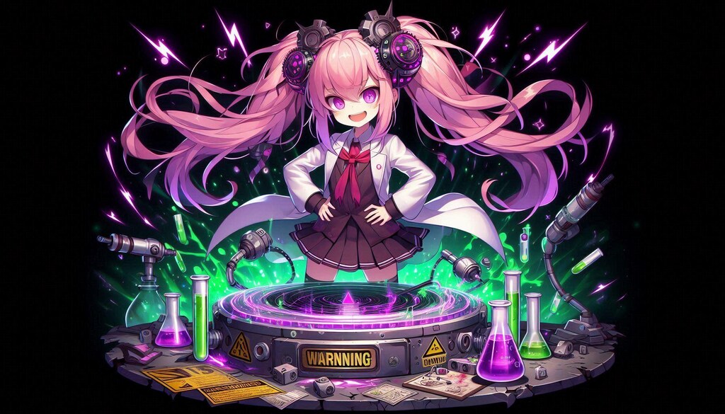 実験成功（たぶん）！狂気のターンテーブル