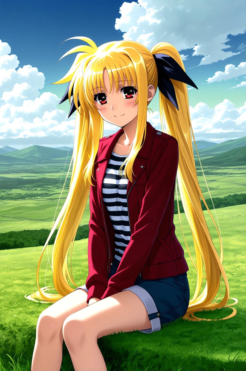 フェイト➡　久々のお出かけだね