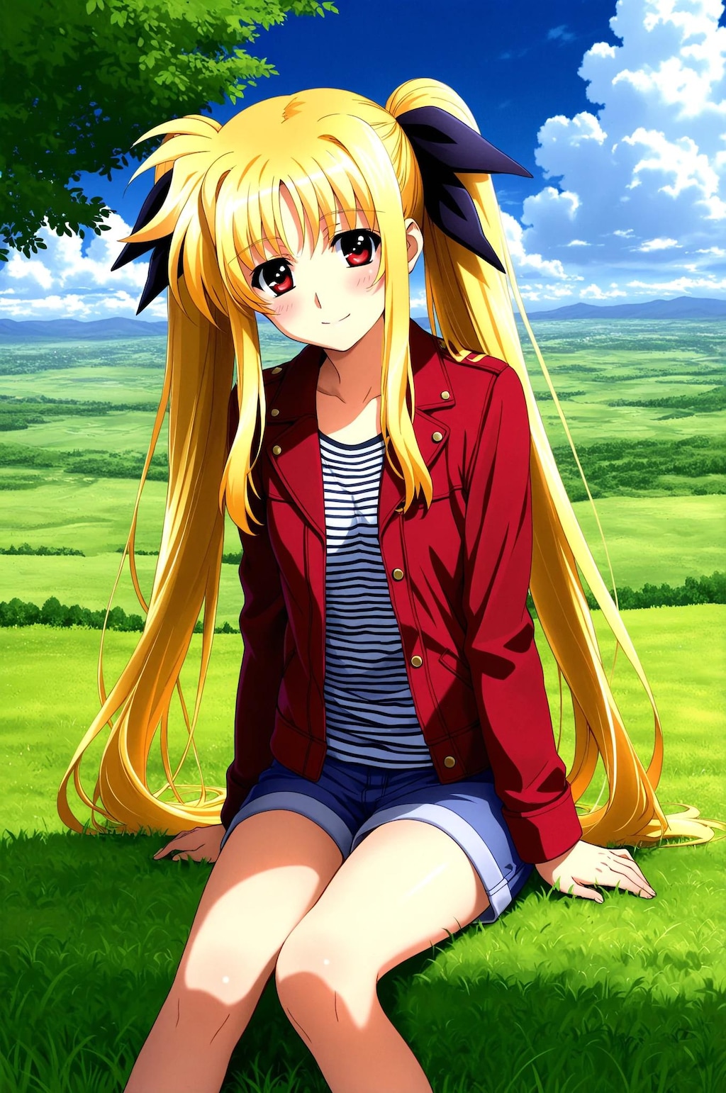 フェイト➡　久々のお出かけだね