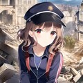 ふわ子in終末世界9 2枚目