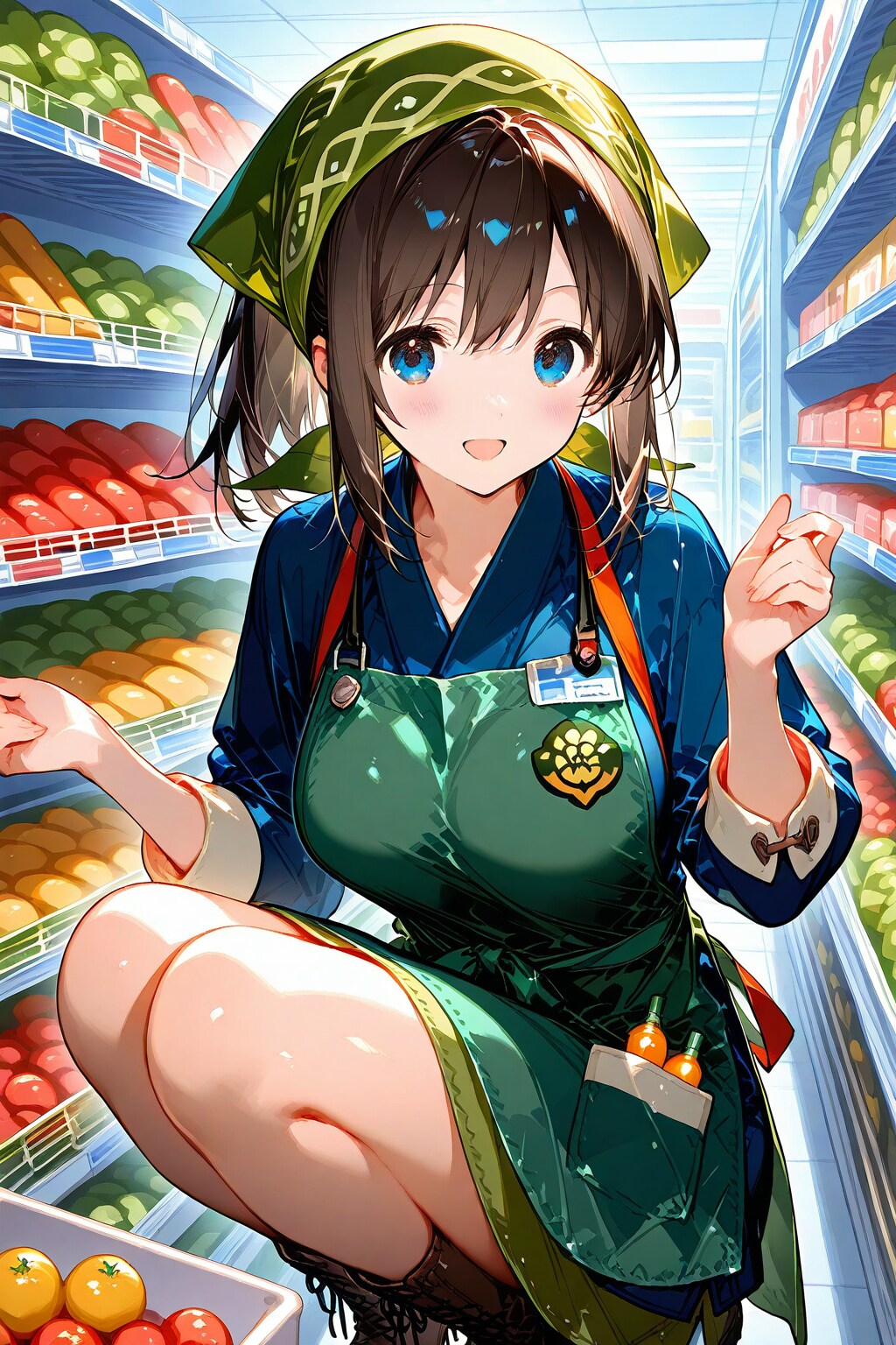 スーパー店員