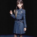 【画像12枚】軍服風制服少女 4枚目