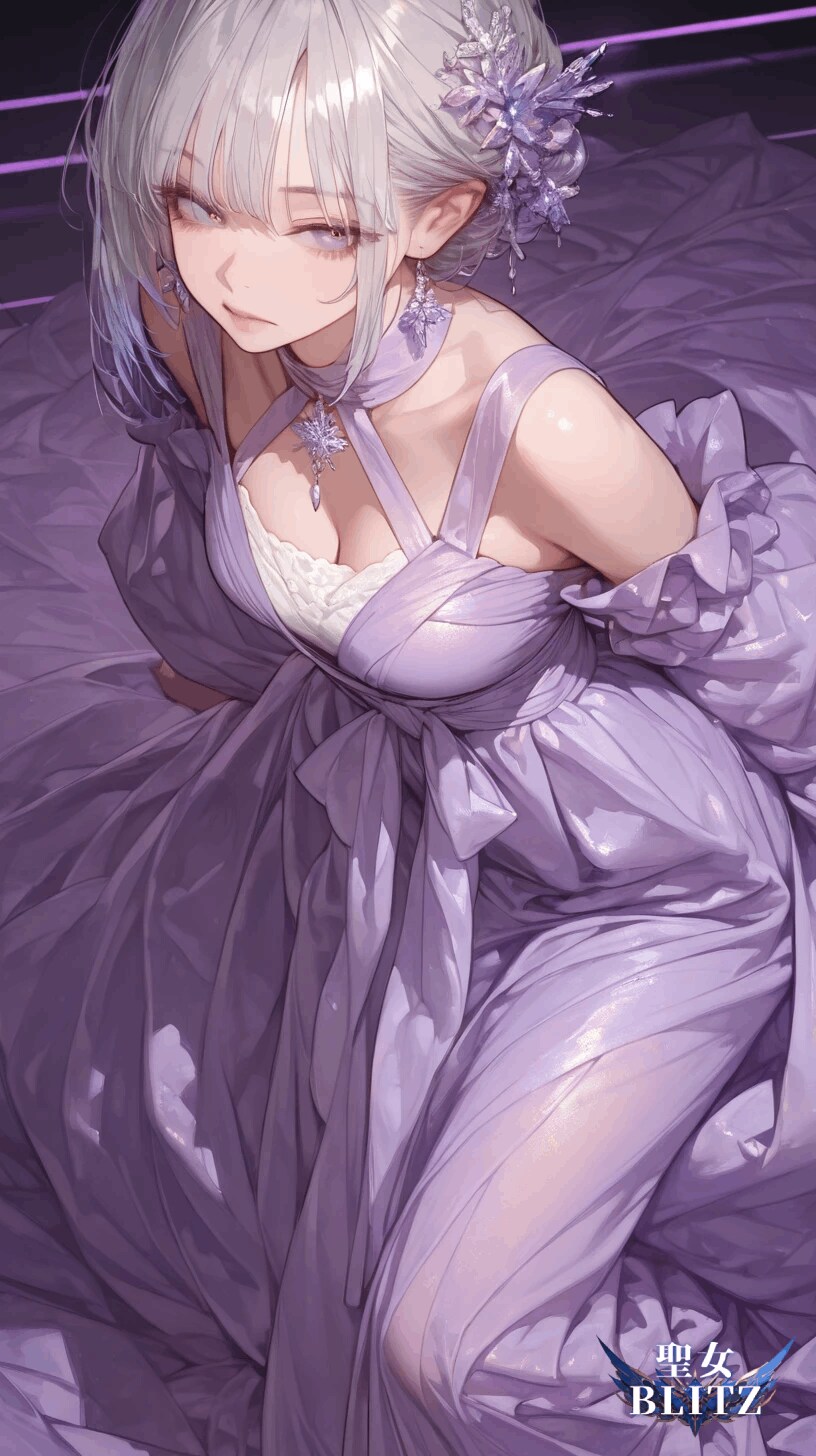 Hydrangea dress