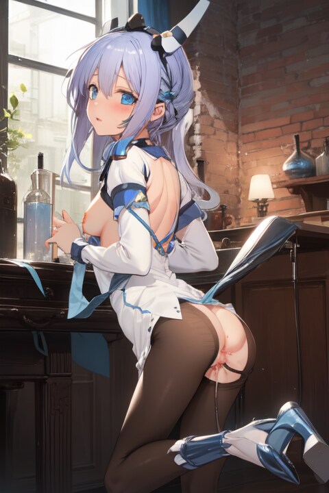 魔法戦士シンフォニックシュガー 尻露出