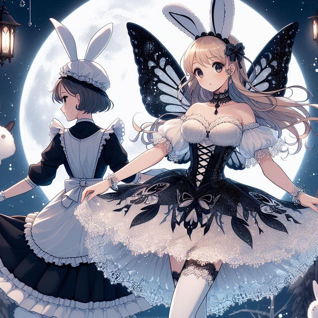 Geminiが考えたプロンプトを流し込む遊び | の人気AIイラスト・グラビア